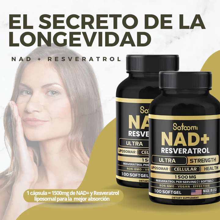 NAD+ RESVERATROL- 100 CAPS